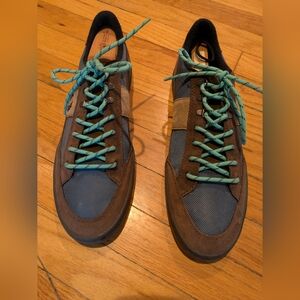 Stylish Brown and Blue Men's Shoes
